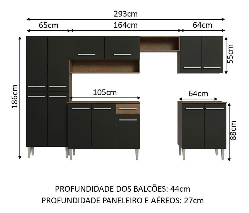 Os 10 melhores armários modulados: Mais avaliados no mercado 2 Os 10 melhores armários modulados