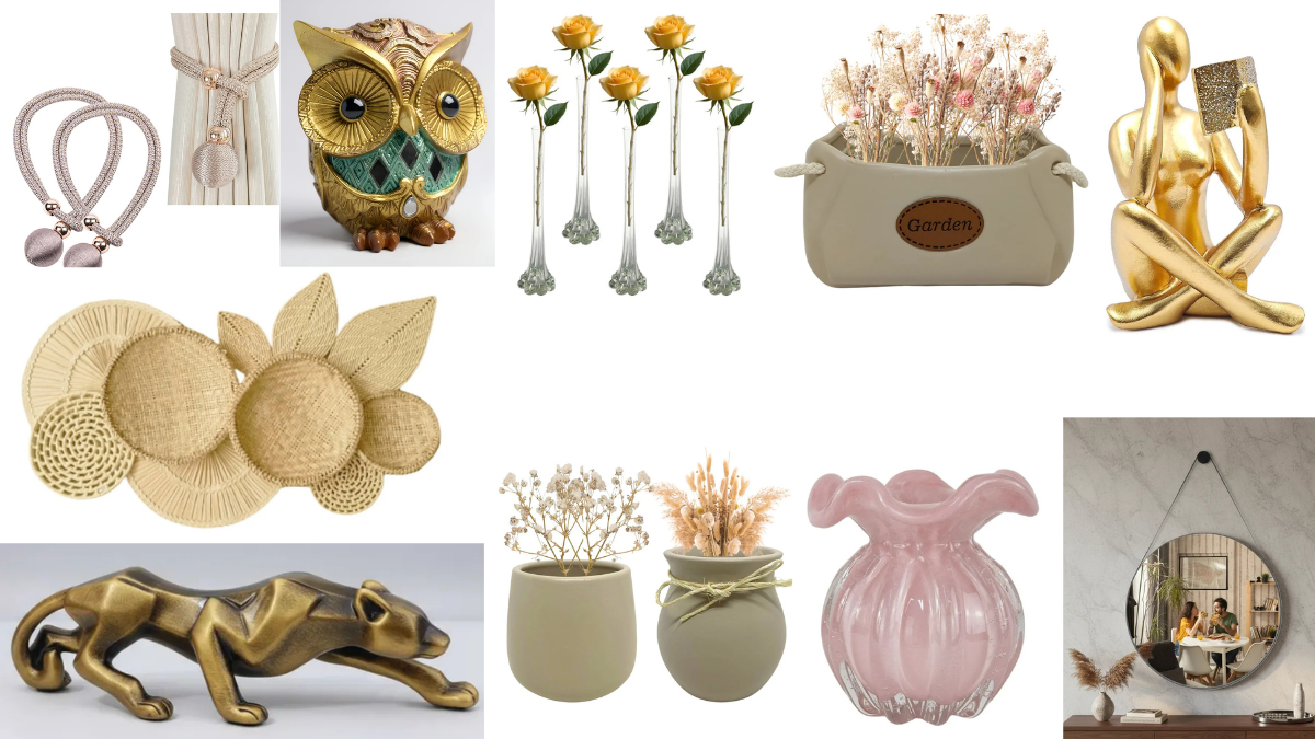 10 Lindos objetos decorativo de luxo: Mais avaliados do mercado