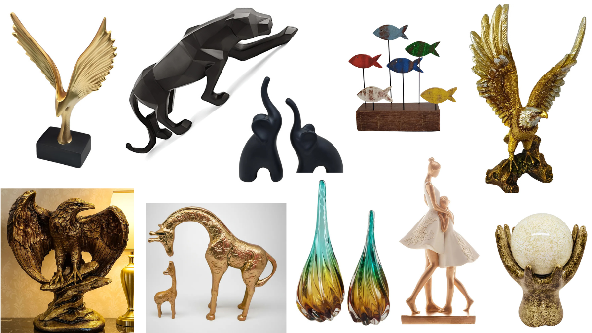 10 lindas esculturas decorativas