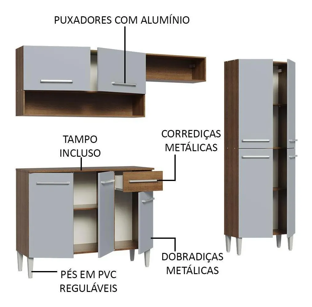Os 10 melhores armários modulados: Mais avaliados no mercado 4 Os 10 melhores armários modulados
