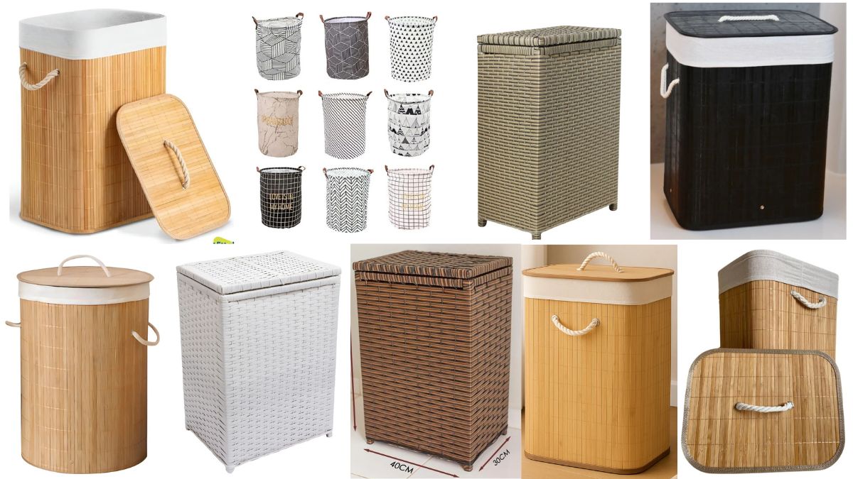 os 10 melhores cestos de roupas