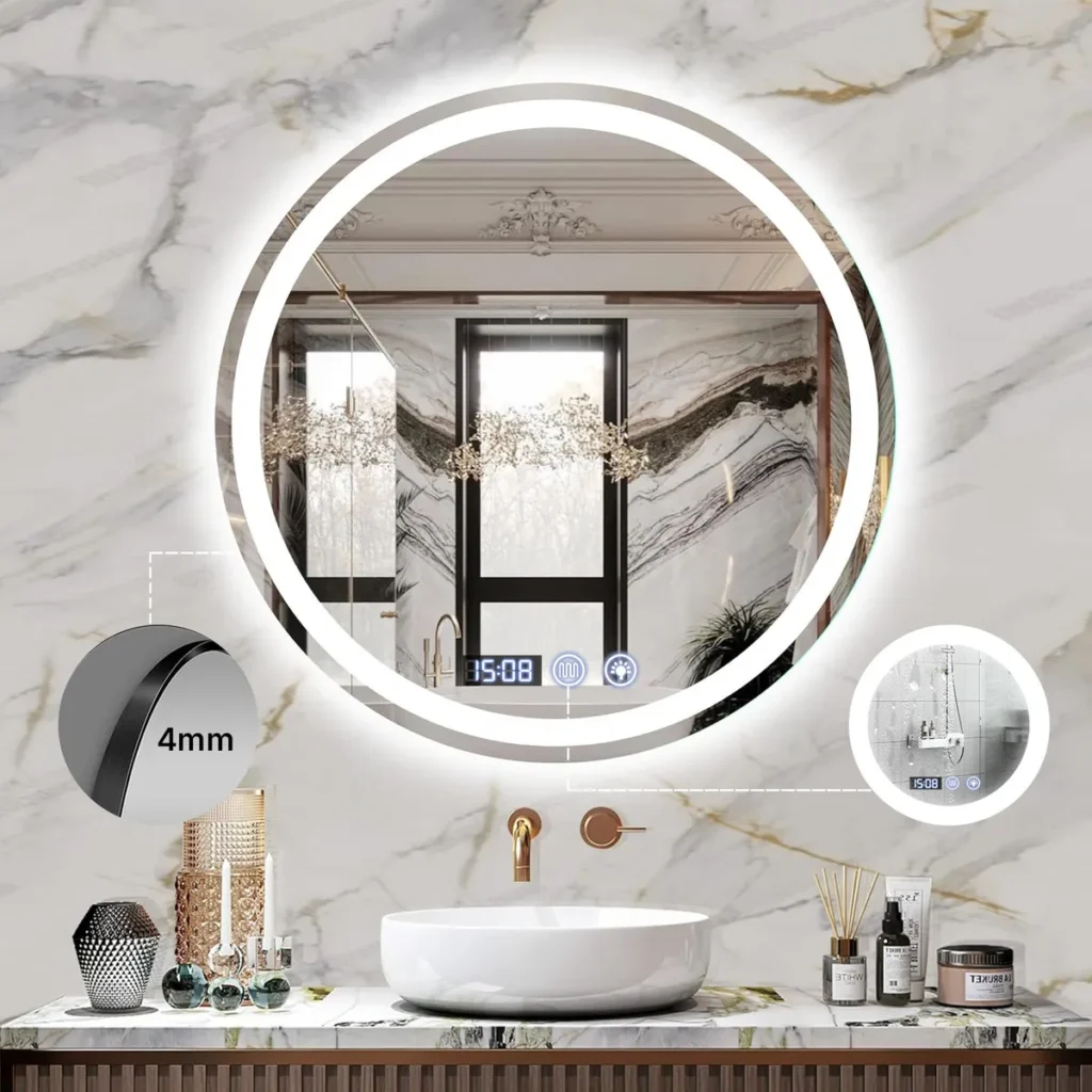 10 Espelhos decorativos para banheiro mais avaliados do mercado 2 10 espelhos decorativos para banheiro