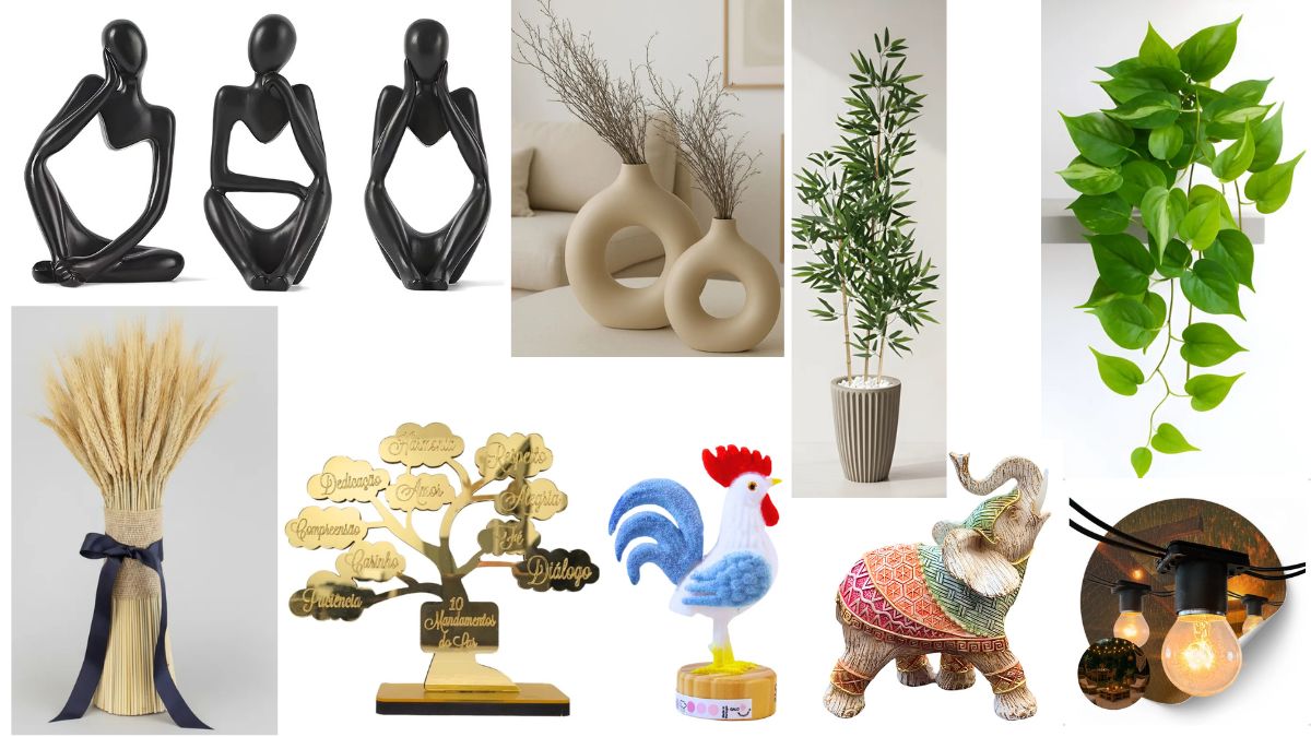 10 peças decorativas para sua casa