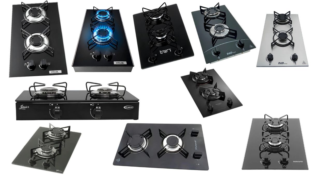 10 melhores cooktops 2 bocas a gás