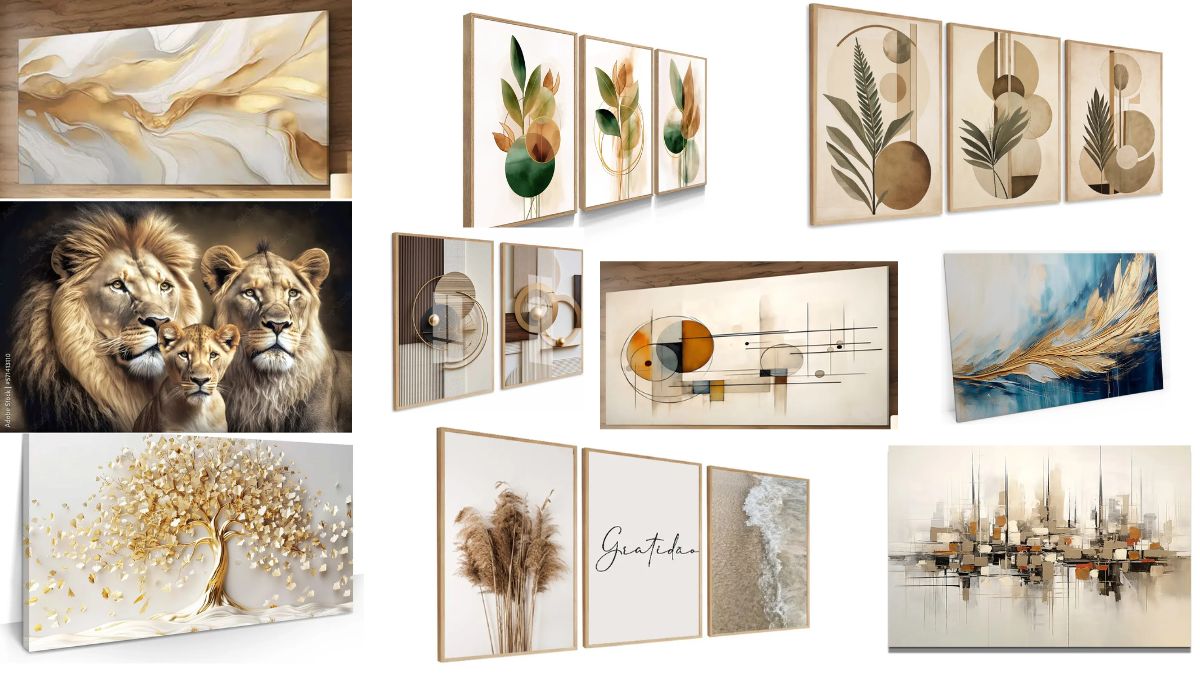 10 quadros decorativos
