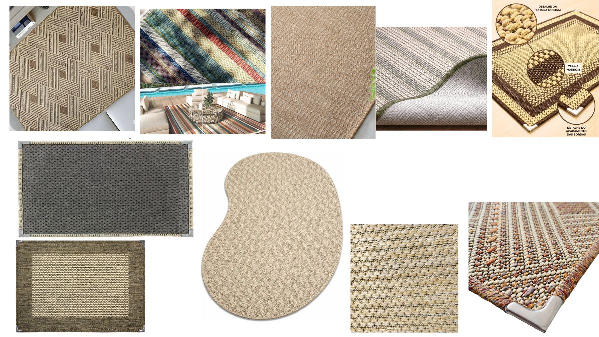 10 modelos de tapete sisal