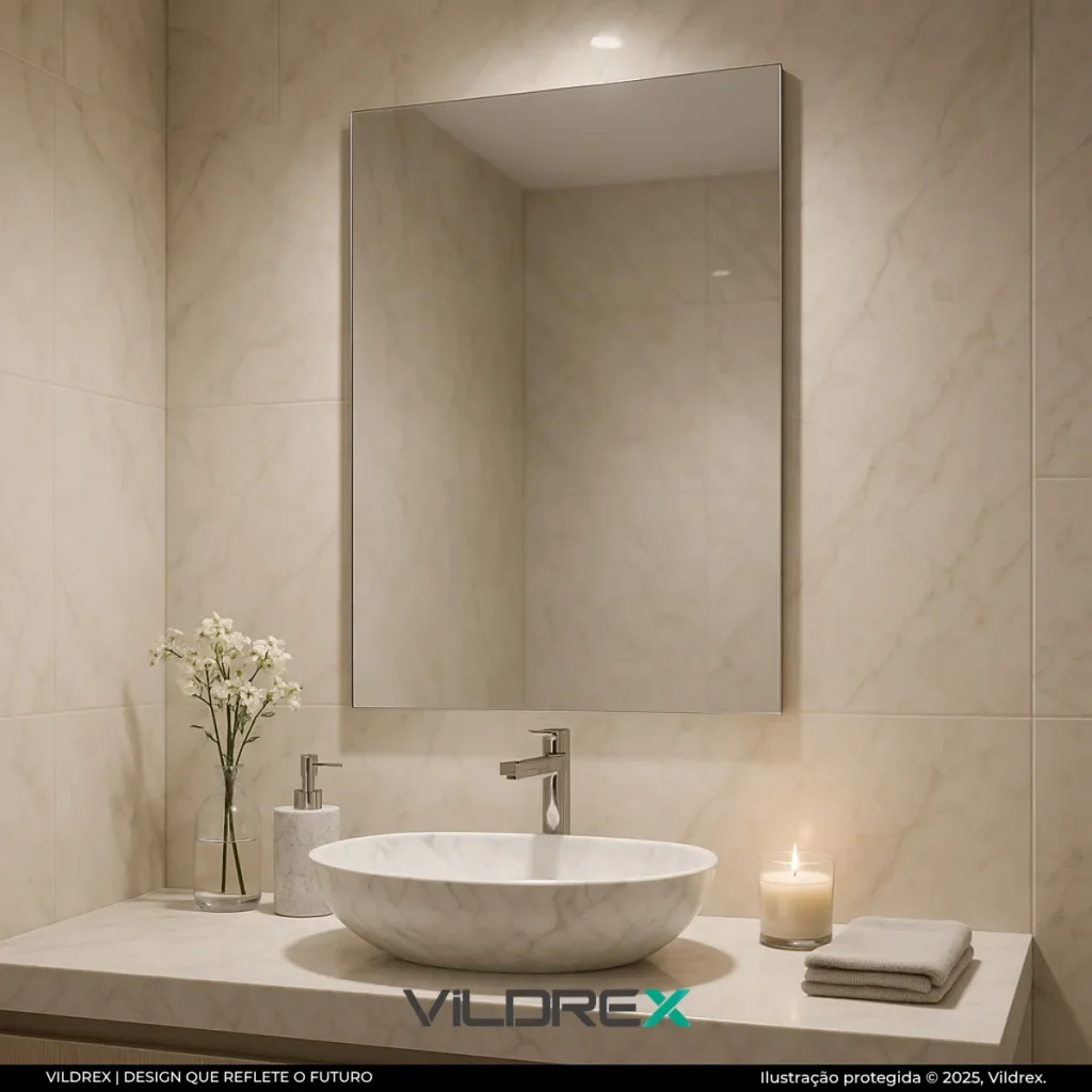 10 Espelhos decorativos para banheiro mais avaliados do mercado 4 10 espelhos decorativos para banheiro
