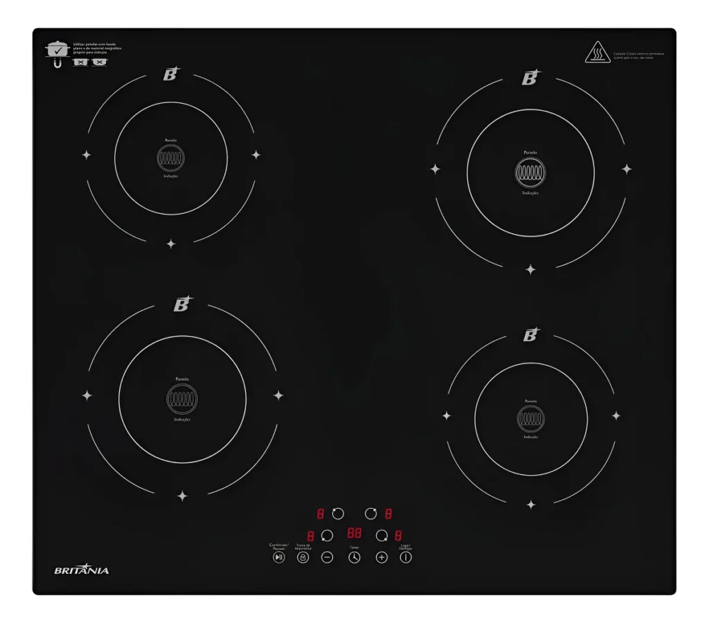 10 Melhores cooktops de indução 4 bocas mais avaliados do mercado 7 10 melhores cooktops de indução 4 bocas