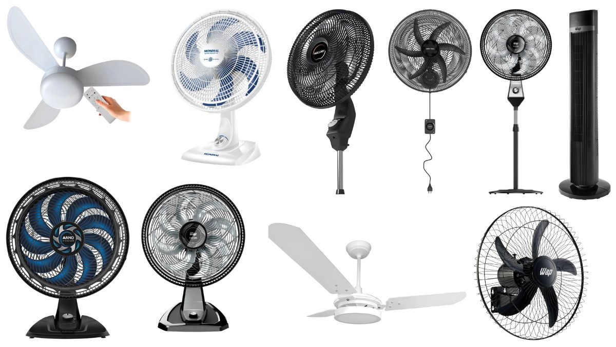 10 melhores ventiladores